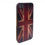 Retro UK United Kingdom Union Jack Flag Hard Case Cover for Apple iPhone 5