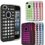 Hybrid Bubbles Dual Layer Shock Case For The iPhone 4 & 5