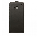 Htc one Real leather flip case