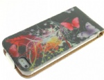stylish print pu flip leather cases