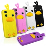 iphone Lovely Chicken Silicone Case Cover