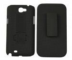 Samsung N7100 Kick Stand case with clip