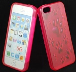 IPHONE 5 FOOT PRINT TPU GEL CASE